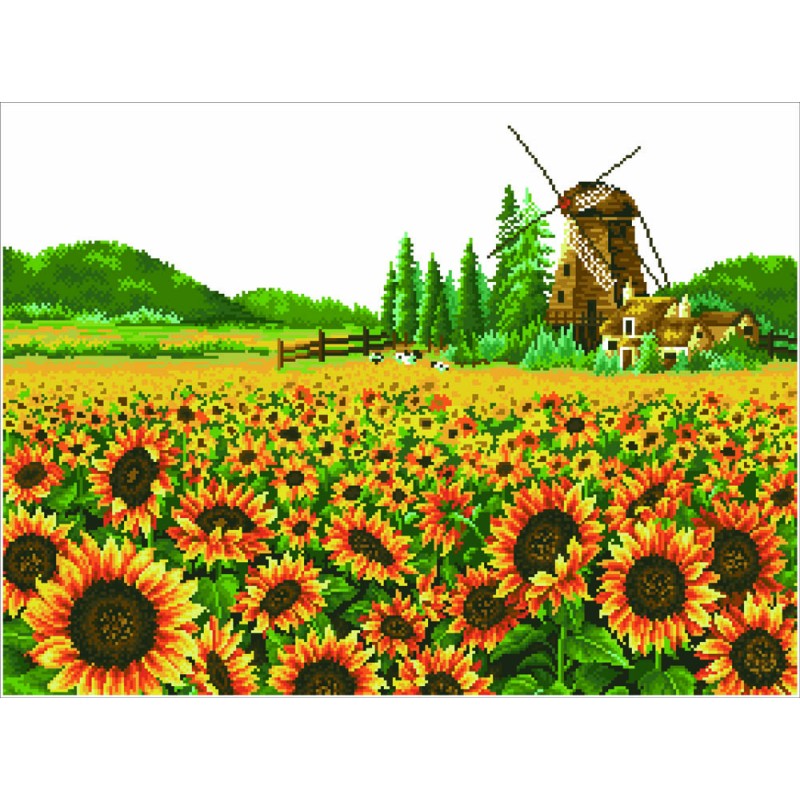 Sunflower Windmill