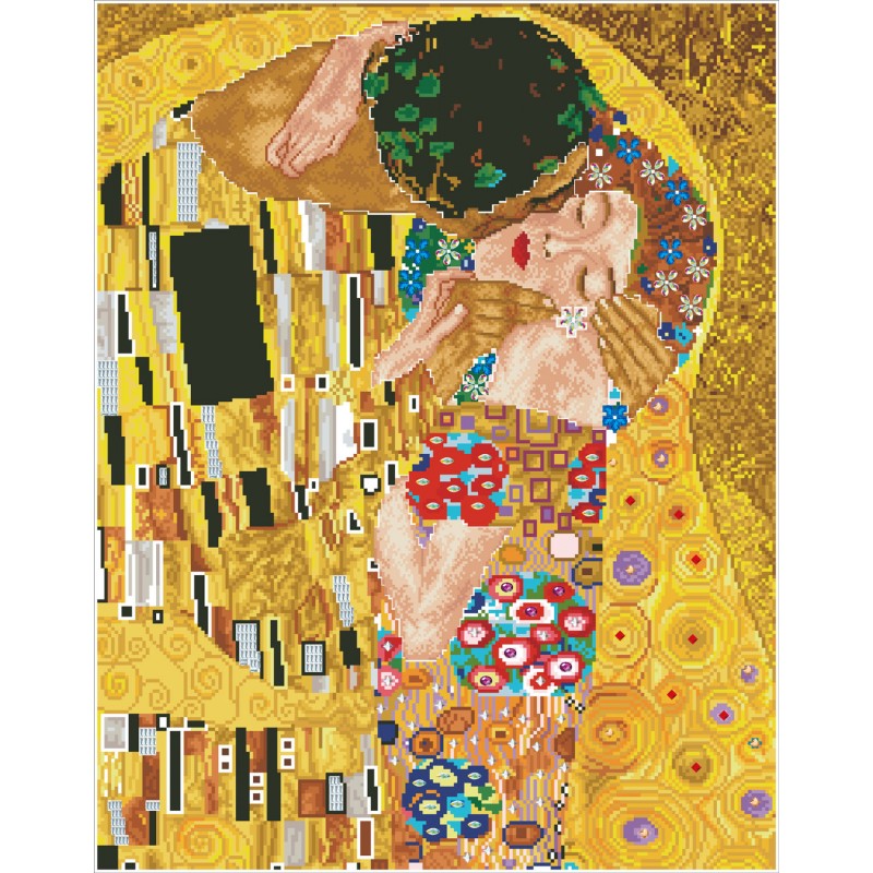 The Kiss (après Klimt) Masters Series – Masterclass Diamond Painting ...