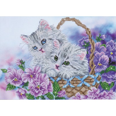 PRE-ORDER-Premium Diamond Painting-Cat & Butterfly – She-Dazzle Diamond Art