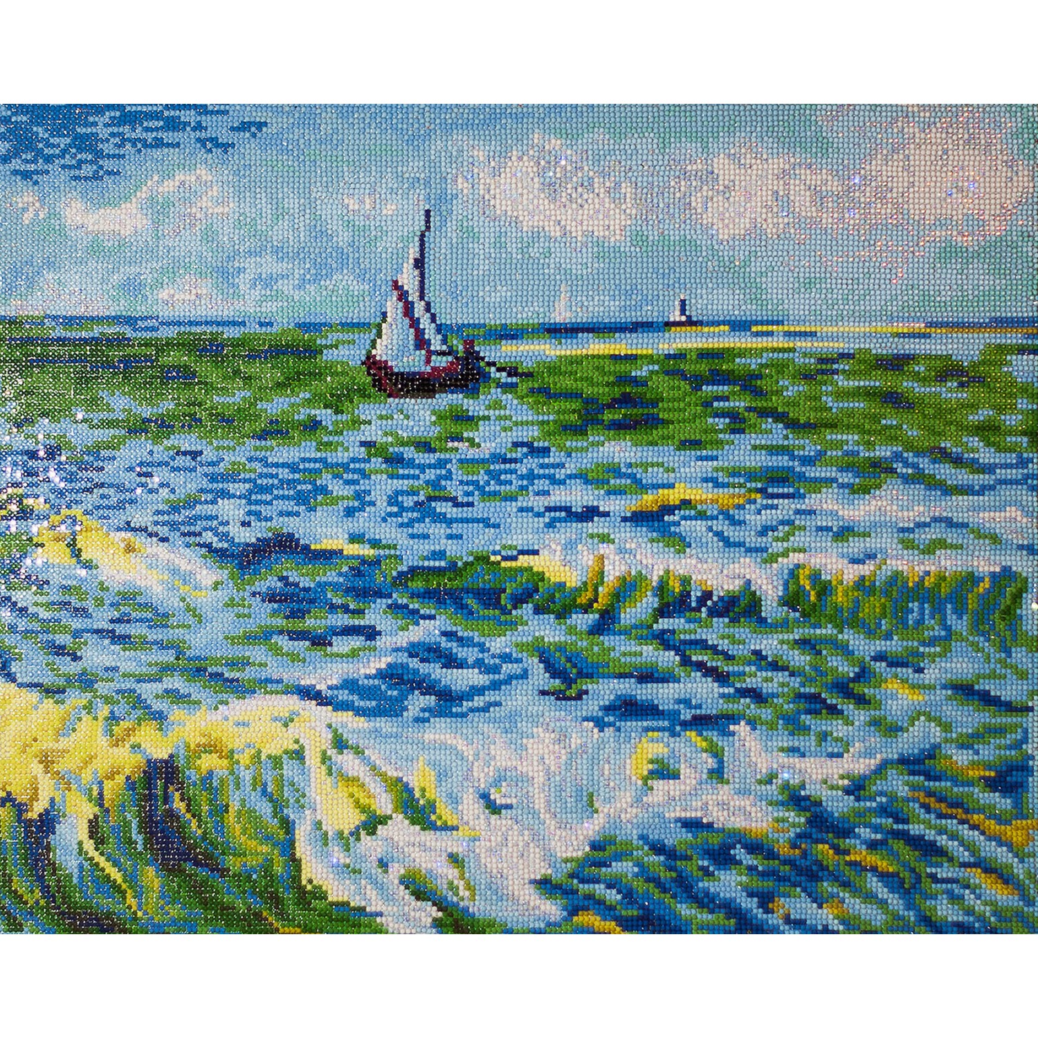 Diamond Dotz Fishing in Spring (Van Gogh)