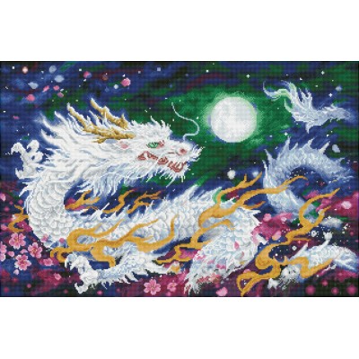 Purple Dragon - Diamond Art World