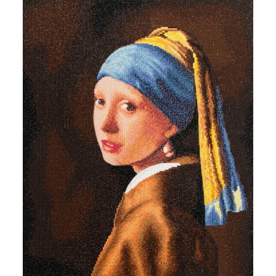 Girl with the Pearl Earring (après Vermeer)