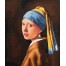Girl with the Pearl Earring (après Vermeer)