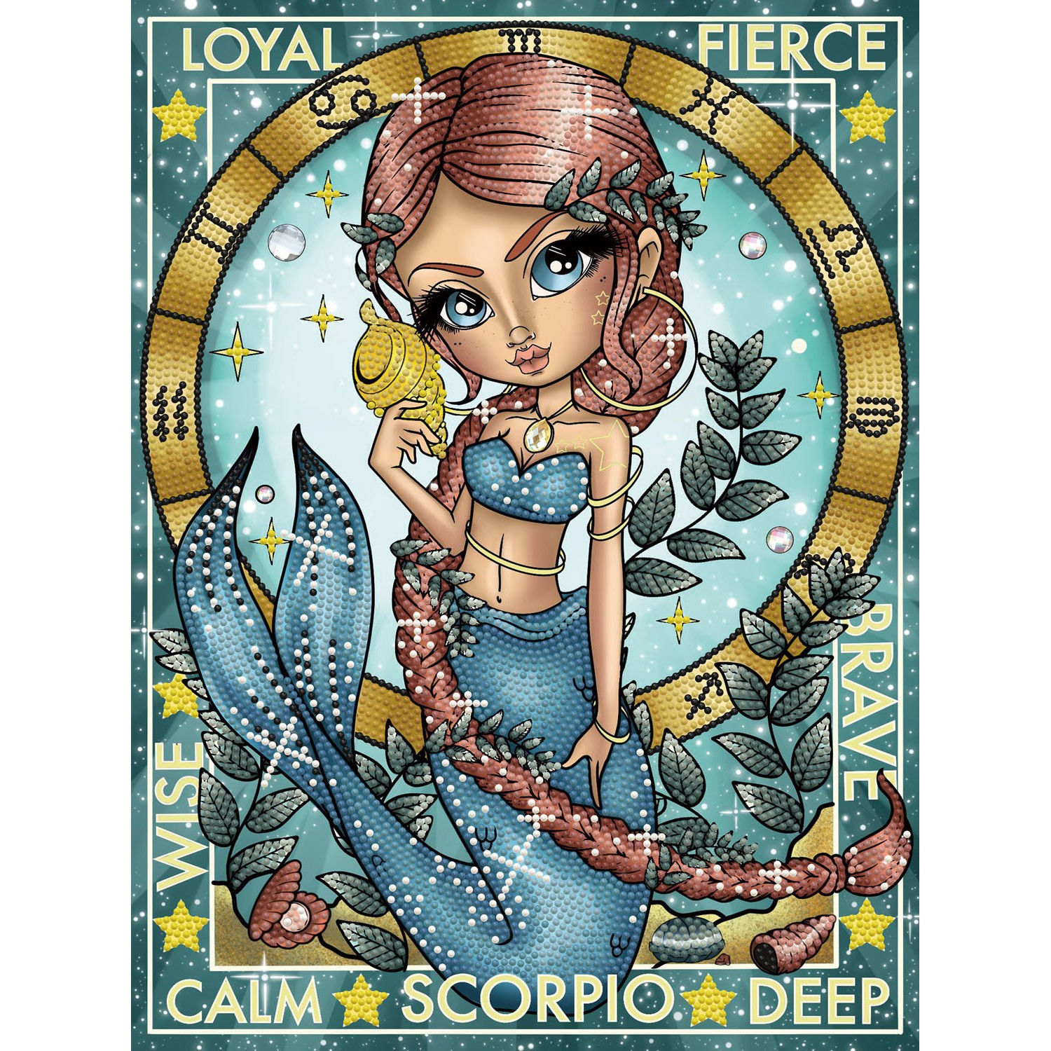 Zodiac Scorpio - Paint by Diamonds - Diamond Painting