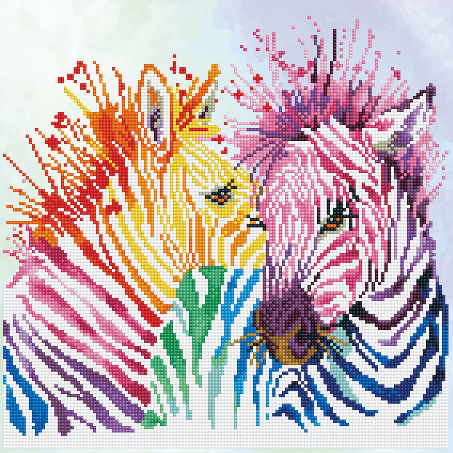 Rainbow Zebras - DD8.005