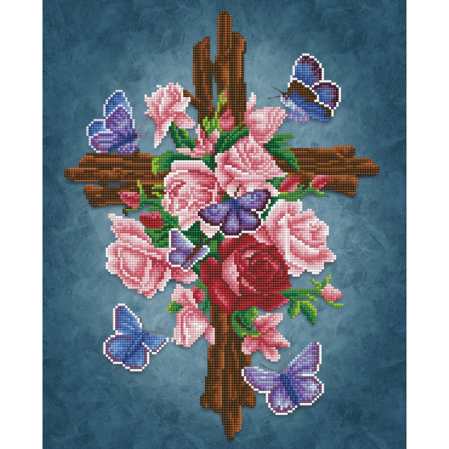 Flower Cross - DD9.061