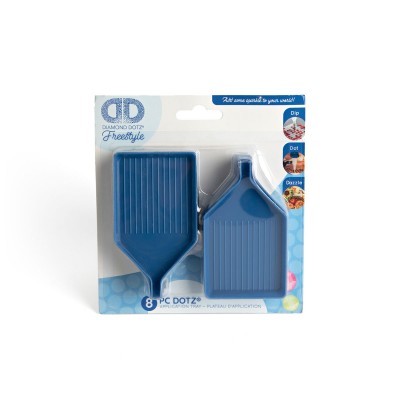 Diamond Dotz Beginner Kit - White on Blue