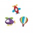 Fly - Hot Air Balloon - Plane - Helicopter - DOTZIES Stickers