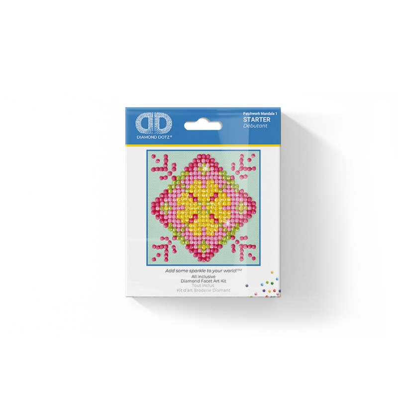 Diamond Dotz® Patchwork Mandala 2 Diamond Painting Kit
