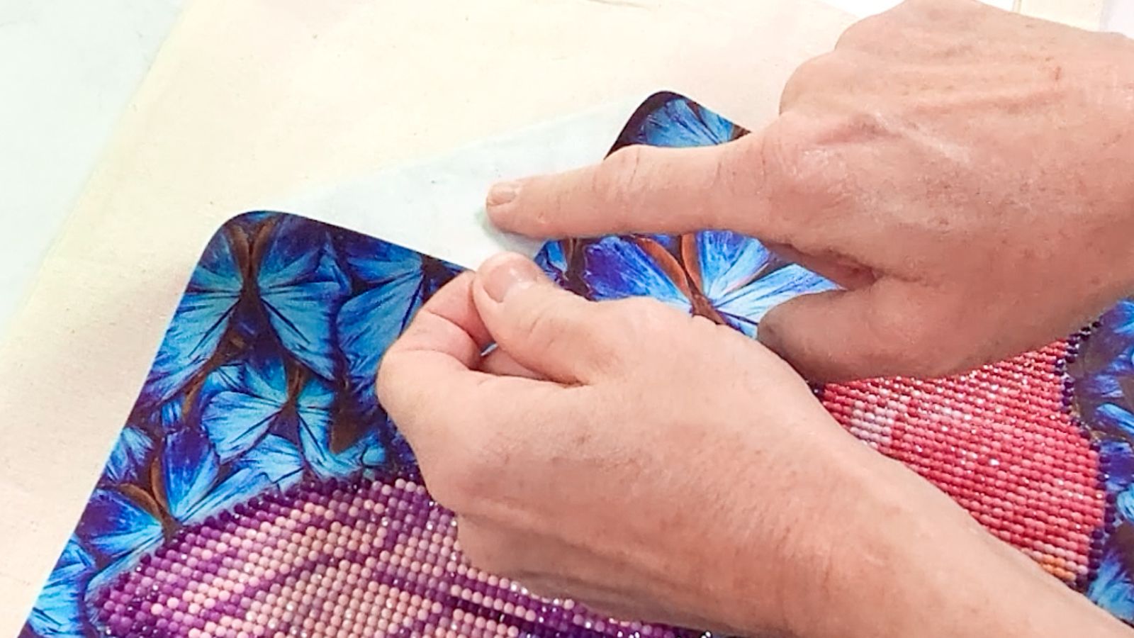 Diamond Painting Turned Sparkling Tote Bag