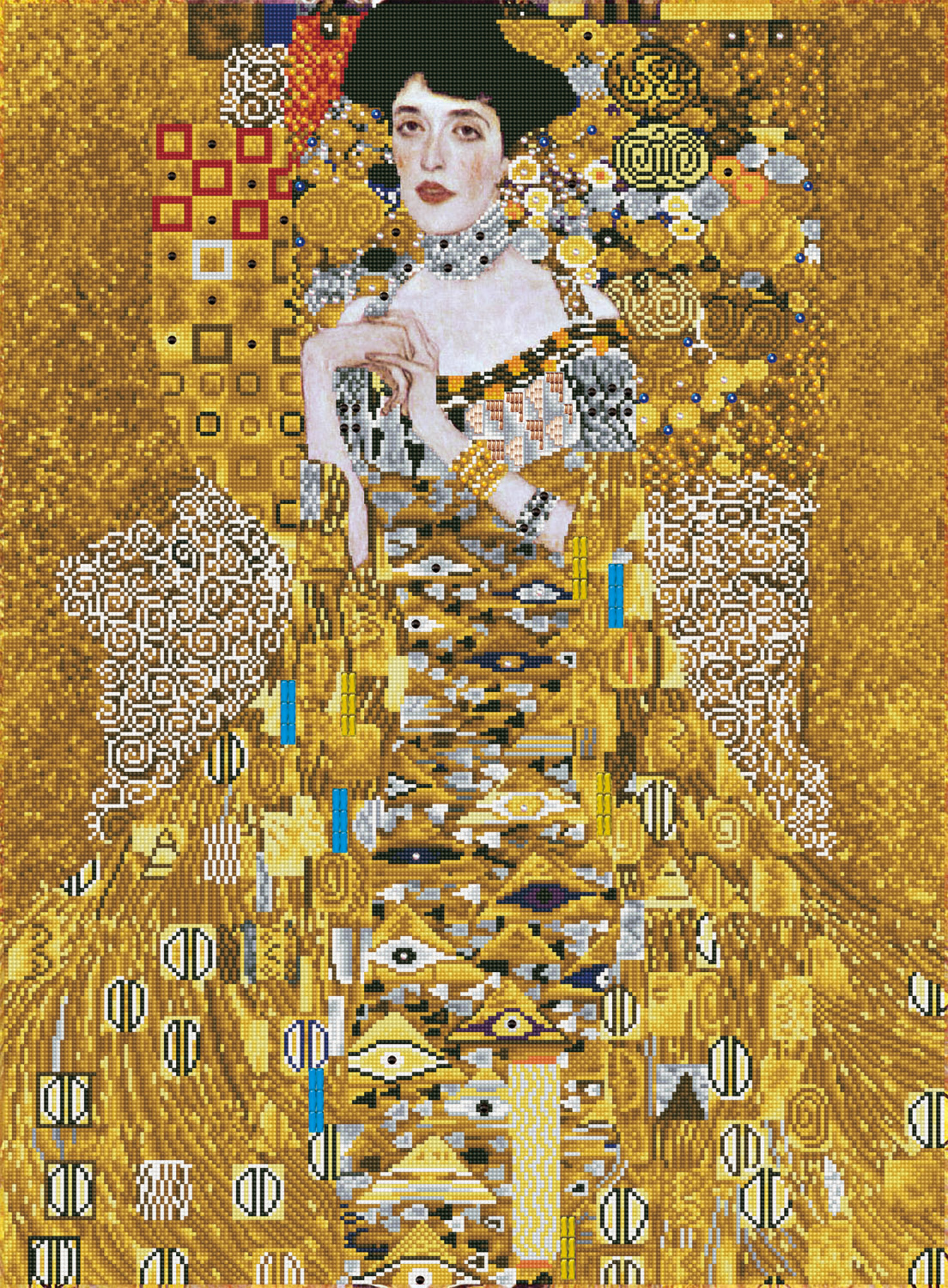Diamond Dotz Advanced Kit Woman in Gold Klimt