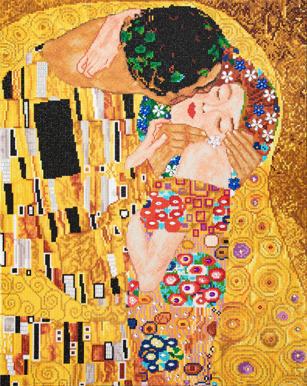 The Kiss (après Klimt) Masters Series – Masterclass Diamond Painting  Artwork Kit