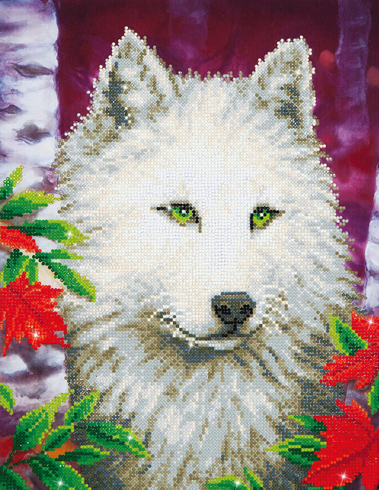 Diamond Dotz Facet Art Kit - White Wolf
